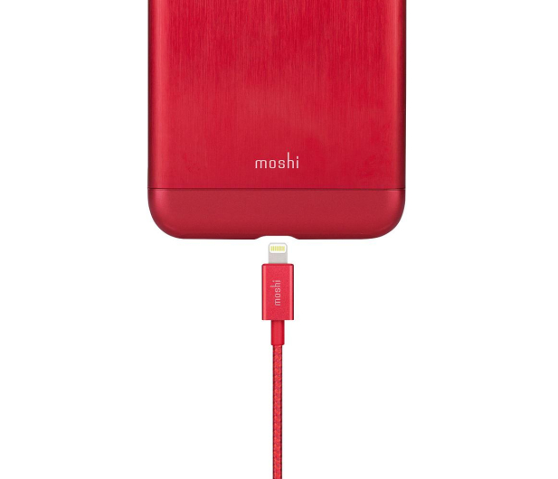 Moshi Kabel USB-Lightning MFI MOSHI 1.2m czerwony # - 1443069 - zdjęcie 4
